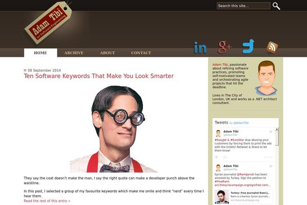 adamtibi.net site used Adam