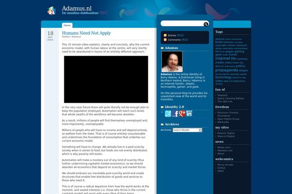 adamus.nl site used Illacrimo