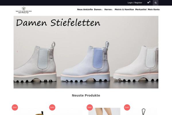 Ecommerce-gem theme site design template sample