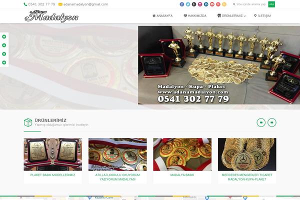 Mercan_tema theme site design template sample