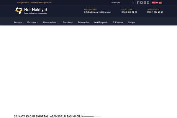 adananurnakliyat.com site used Nakliyat