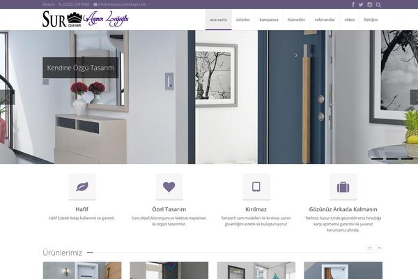 Mango theme site design template sample