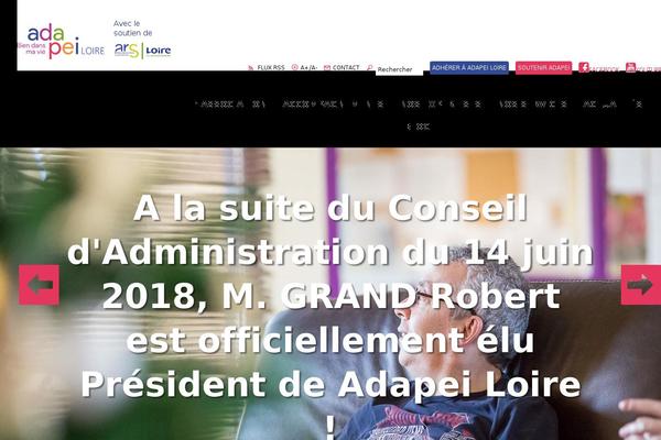 adapei42.org site used Adapei
