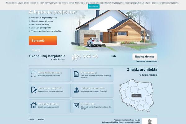 Cyberfolks theme site design template sample