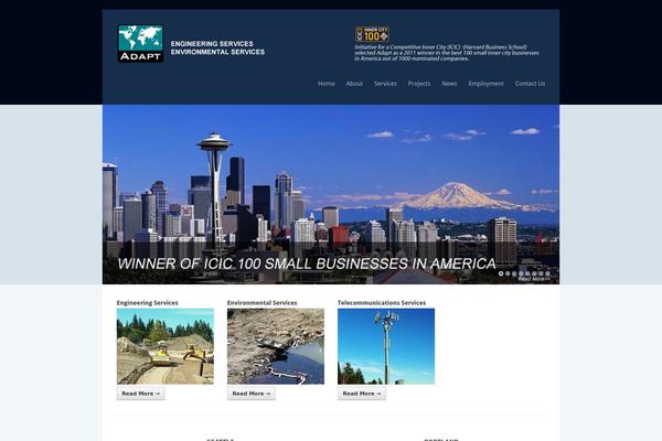 Hulk theme site design template sample