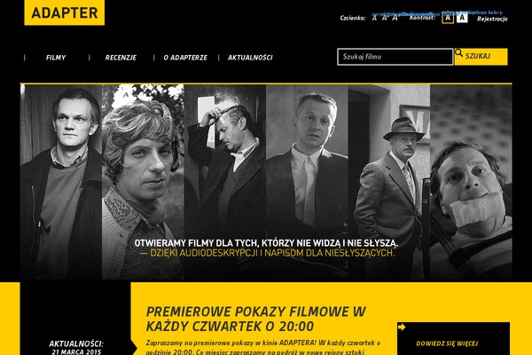 adapter.org.pl site used Adapter