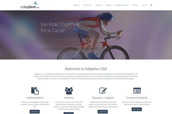 Flatter theme site design template sample