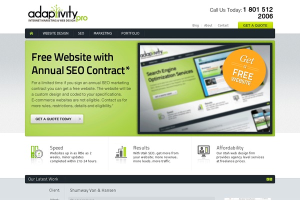 adaptivitypro.com site used Elemerce