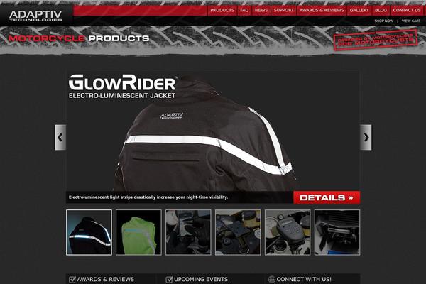 Radar theme site design template sample