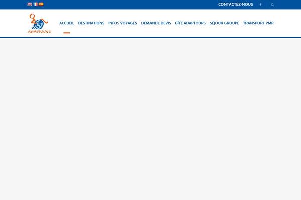 Adventure-tours-child theme site design template sample