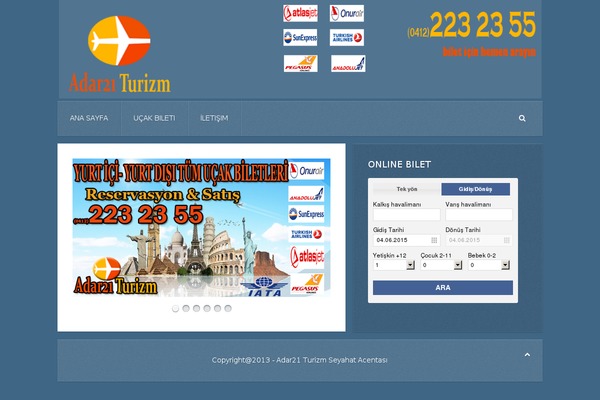 Site using Widgetkit plugin