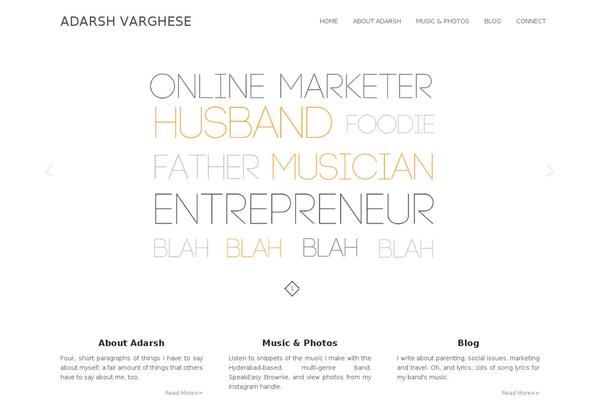 Torch theme site design template sample