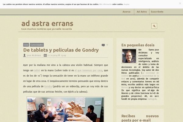 Site using Cartograf Cookie filter plugin