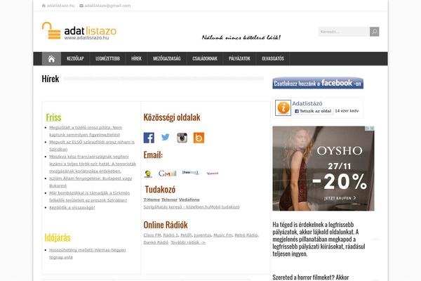 Magbook theme site design template sample