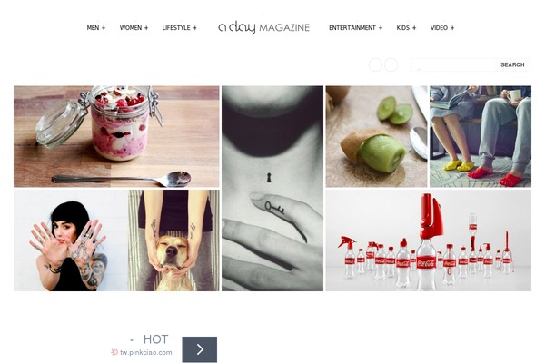 Site using Justified-gallery plugin