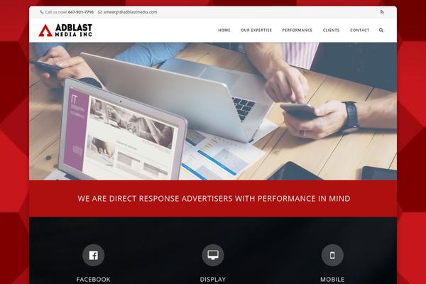 Howes theme site design template sample
