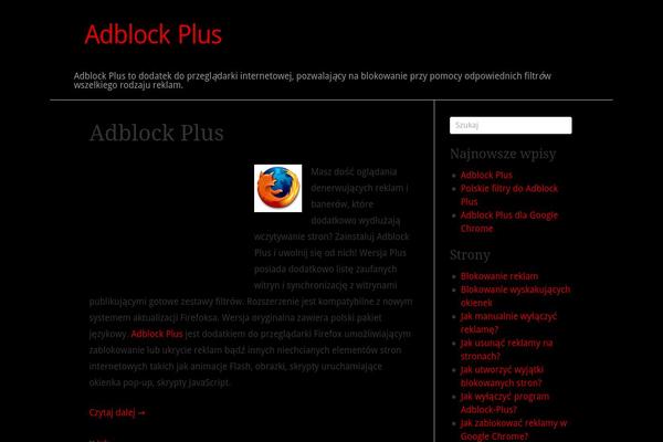 Hellish Simplicity theme site design template sample