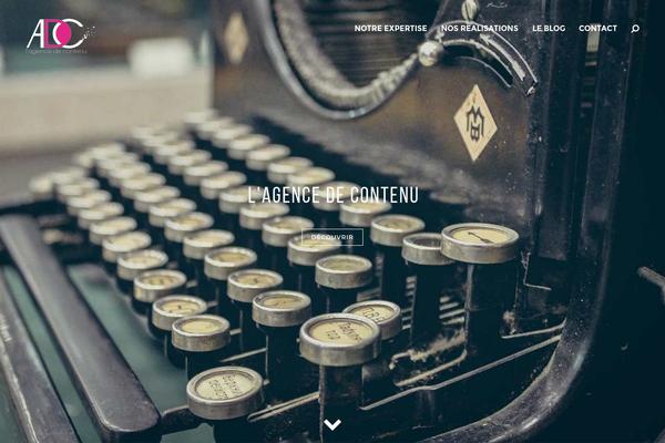 adcagency.fr site used Adc_2021