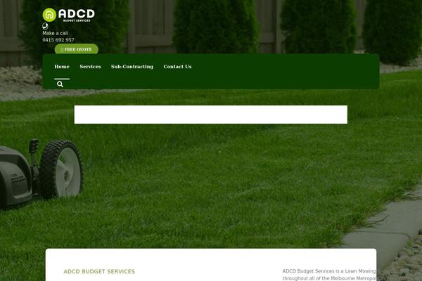 Landmaster theme site design template sample