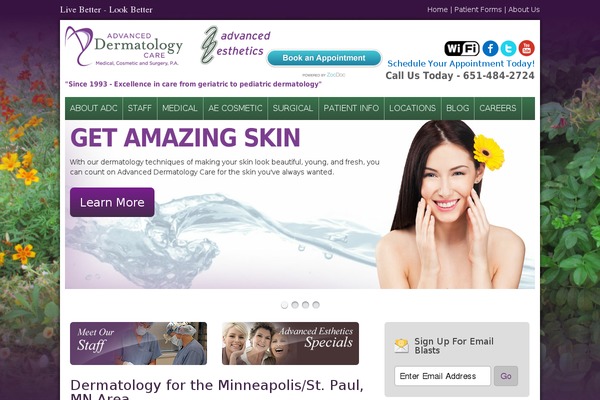 Tasty theme site design template sample