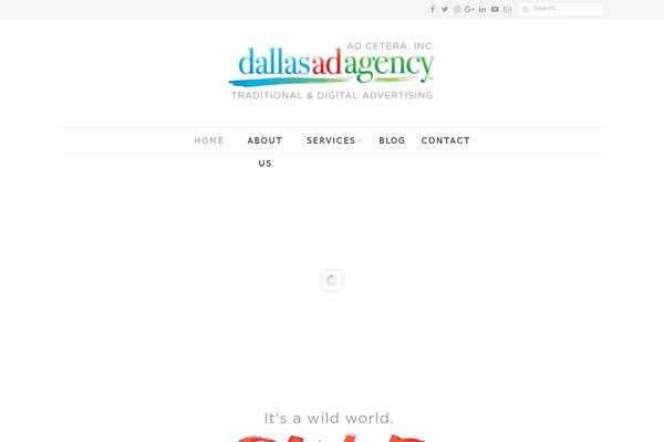 Swank theme site design template sample