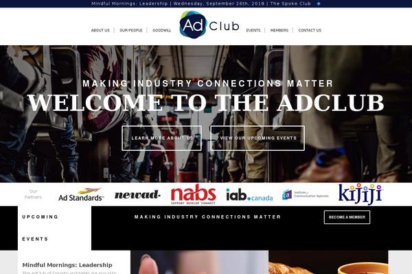 adclub.ca site used Adclub