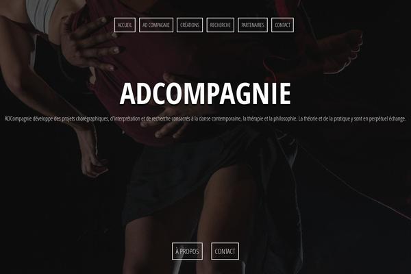 Quill theme site design template sample