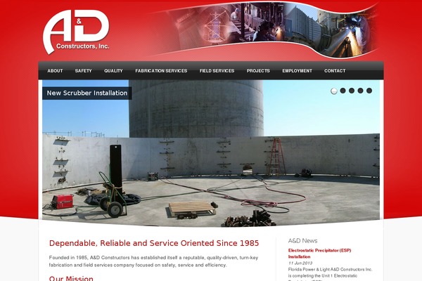 Ovid theme site design template sample