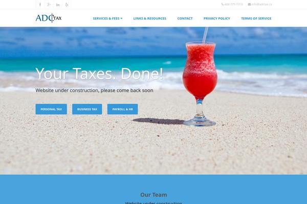 adctax.ca site used Mts_corporate