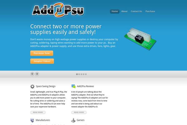 Inspire theme site design template sample