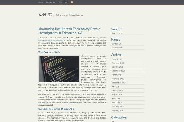 Site using Xagio plugin