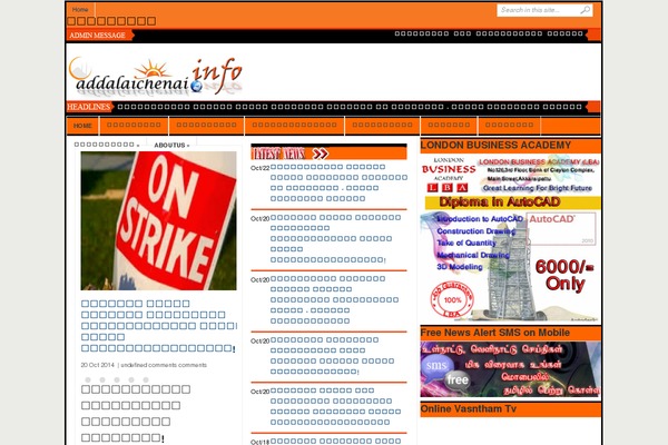 Trendy-news theme site design template sample