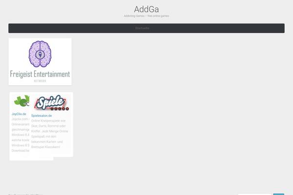 pinpress theme site design template sample