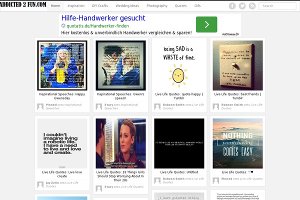iPin theme site design template sample