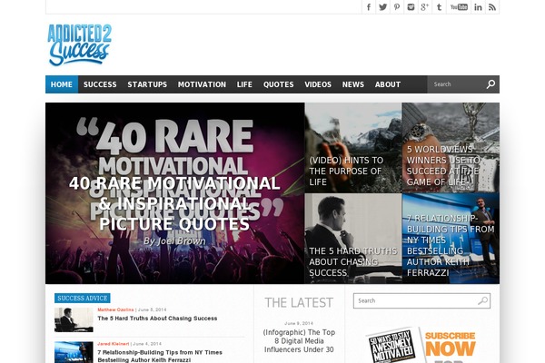 Site using Dreamgrow Scroll Triggered Box plugin
