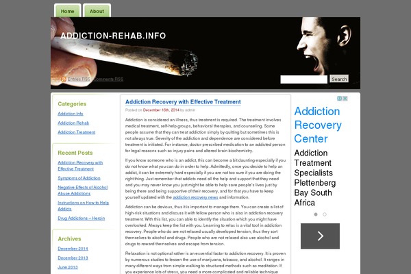 addiction-rehab.info site used Digg3