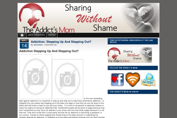 addictionandfamilies.org site used Flexx Theme