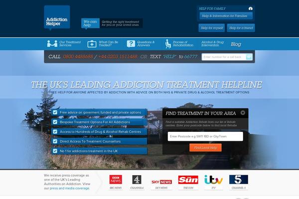 Ah theme site design template sample