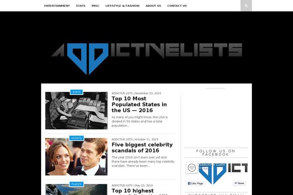 Braxton theme site design template sample