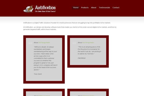 Inspire theme site design template sample