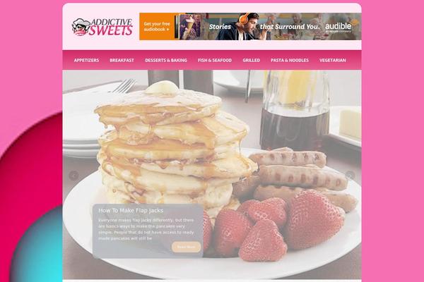 addiechinn.com site used Fluxus-theme