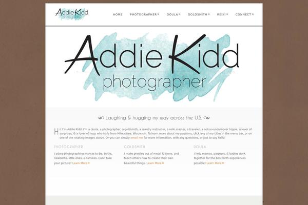 Dandelion theme site design template sample