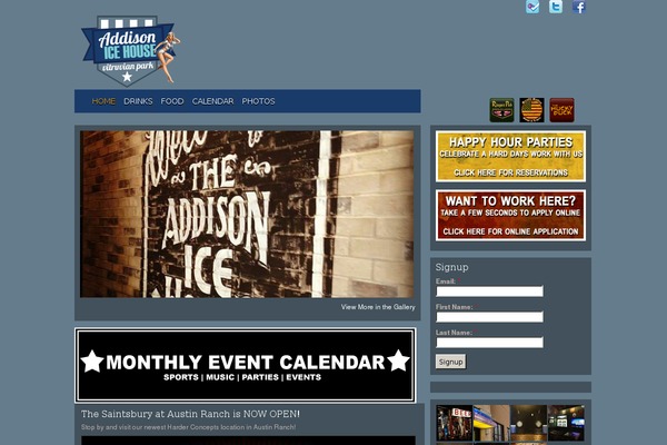 Arcade Basic theme site design template sample