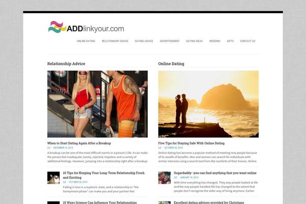 addlinkyour.com site used Wp-enlightened101