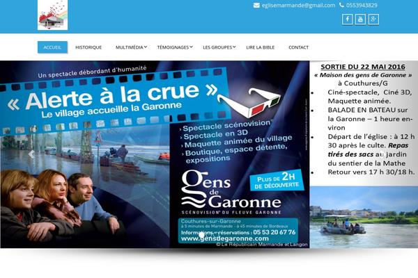 Site using Online Bible VP for WordPress plugin