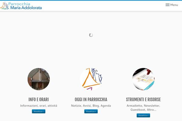 Customizr theme site design template sample