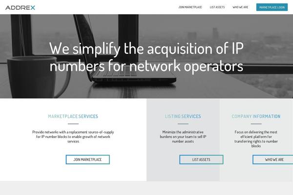 addrex.net site used Addrex