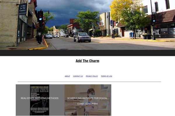 Personality theme site design template sample