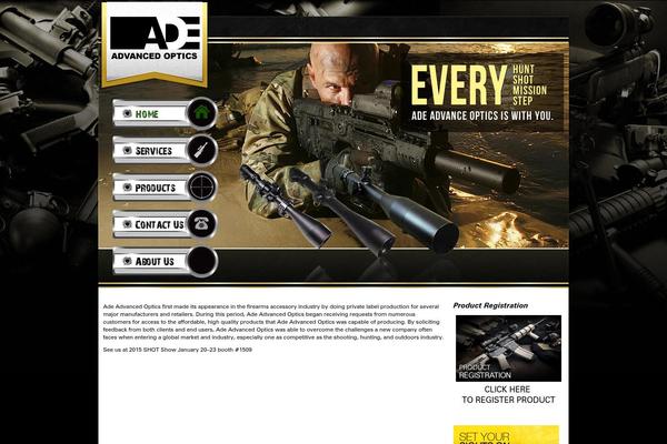 adeadvancedoptics.com site used Ade-advanced-optics