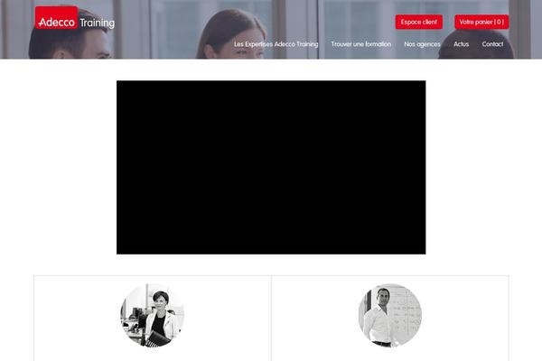 adeccoformation.fr site used Adecco